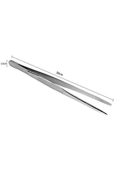 Yıldızan Nzr Beautestore 304 Stainless Steel Barbecue Tweezers, Professional ...