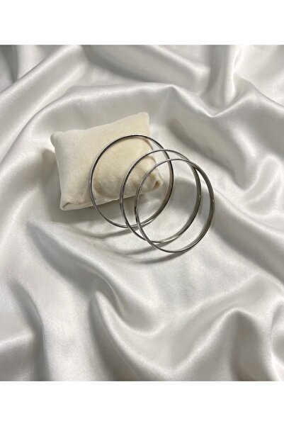Mila TakMila Minimalist 3'lü İnce Metal Bileklik Seti - Zarif Tasarım Kadın B...