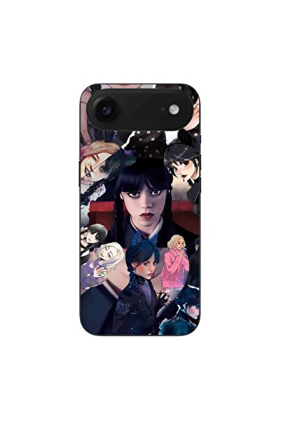 OEM Husa compatibila cu Apple iPhone Air Silicon Gel Tpu Model Wednesday Adda...