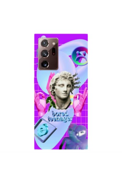 Other Samsung Note 20 Ultra Bored Teenager Transparent Silicone TPU Θήκη