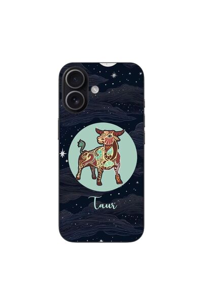 OEM Husa compatibila cu Apple iPhone 17 Silicon Gel Tpu Model Horoscop Taur