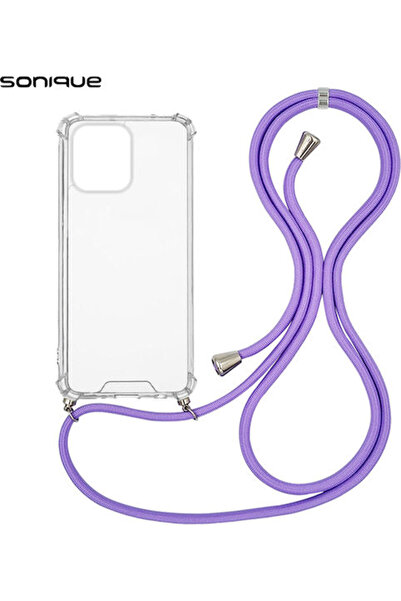 Other Sonique Armor Διαφανής Θήκη Σιλικόνης με Κορδόνι για Xiaomi Redmi Note ...