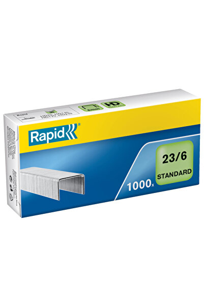 Rapid Agrafe 23/6 20 coli 1000/cutie Standard