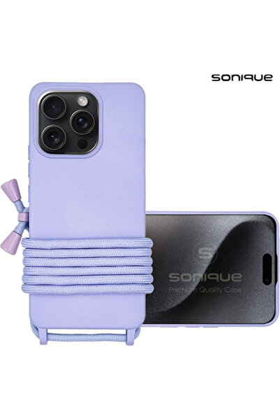 Other Carryhang Sonique Θήκη Σιλικόνης με Κορδόνι για Apple iPhone 16 Pro Max...
