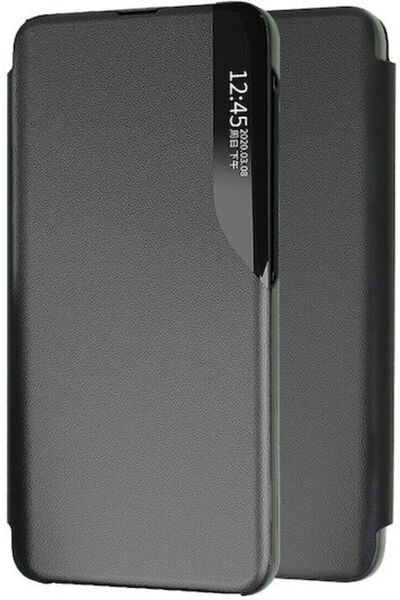 Other Ancus Smart Flip Book Συνθετικό Δέρμα Μαύρο (Xiaomi Poco X4) Κωδικός: 3...