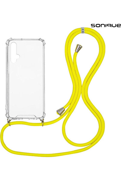 Other Sonique Πίσω Θήκη Σιλικόνης με Λουράκι Διαφανής (Huawei Nova 5T / Honor...