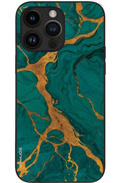Other Sonique Μαρμάρινη Θήκη για Apple iPhone 14 Pro Max Πράσινη