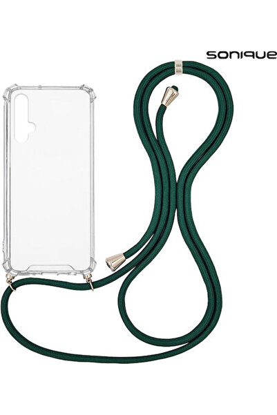 Other Sonique Πίσω Θήκη Σιλικόνης με Λουράκι Διαφανής (Huawei Nova 5T / Honor...
