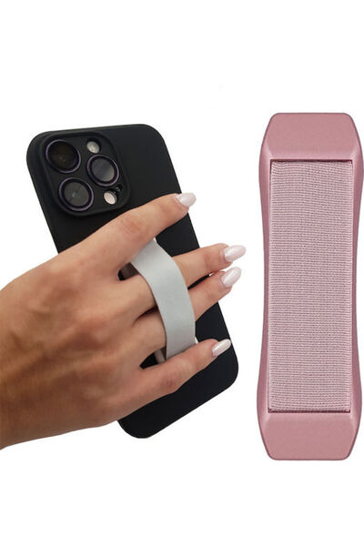 Other Magnetic Finger Holder Grip Sonique Mobile Rose Gold