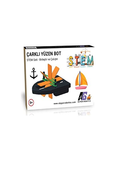 ALPGEN ROBOTICS STEM Suda Yüzen Bot Seti - Çocuklar İçin Eğitici ve Eğlenceli...