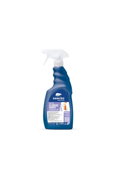 SANITEC Stain remover solution with spray nozzle 500 ml grease stain remover