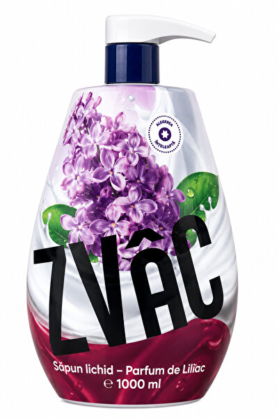 ZVÂC ZVAC Săpun Lichid Liliac 1000 ml – Săpun Hidratant cu Parfum Floral de L...
