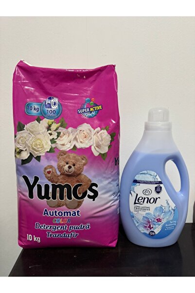lenor Yumos 10 kg & Lasting Freshness 126 Spălări 2650 ml