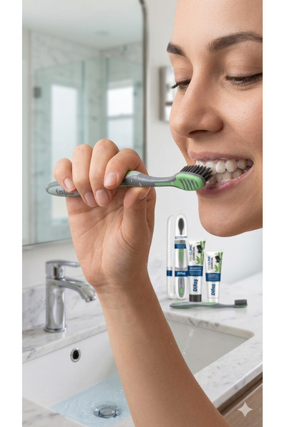 Lider MAGNESİA Di̇faş Toothbrush Bamboo Charcoal Added Soft Bristles Proclinic