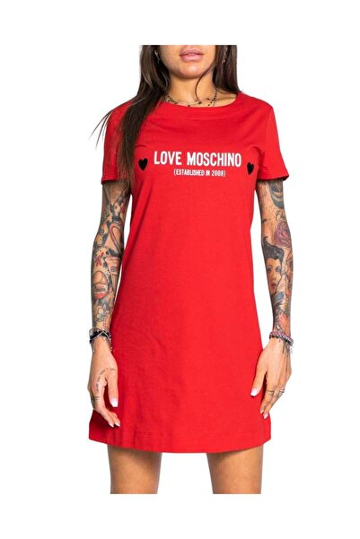 Love Moschino Φόρεμα W592913M3876-P05 Κόκκινο - 40