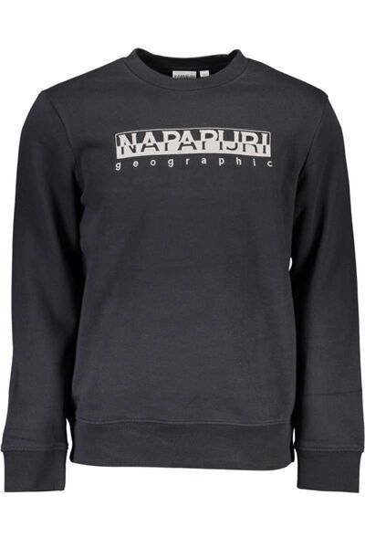 Napapijri Sweatshirt with no zip Men NP0A4ENF041 BEBEL C Black - 2XL