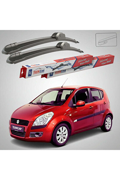 TEAMCAR Ștergătoare Suzuki Splash EX 2008-2014 |   Set frontal plat – TeamCar ®