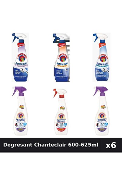 Chanteclair Set 6 Degresant Universal 600ml-625ml - Lavanda, Marsilia, Mosc, ...