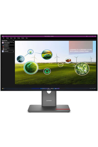 LENOVO ThinkVision P27Q-40 Οθόνη IPS 27 " QHD 2560x1440 με Χρόνο Απόκρισης 6m...