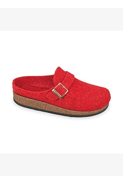 VALLEVERDE Women's Slippers 55141 Calz.Donna Pantofola Rosso