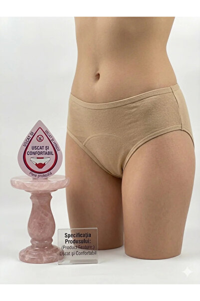 Donella Women's Classic Beige Pantyhose – Dry Comfort Technology – 95% Cotton