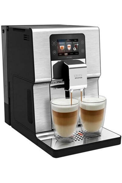 Krups EA879EE0 Intuition Experience Hot&Cold Silver Espresso Machine