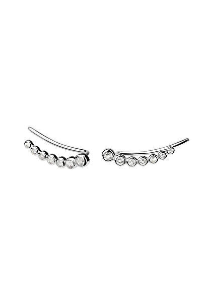 Lisa&Co. Cercei Aur Swing Crystals Aur alb / Zircon / Alb