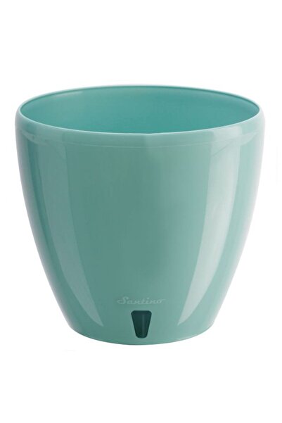 Floraria Tria's Ghiveci Deco Twin Nefrit 1.5 L ( 13 cm)