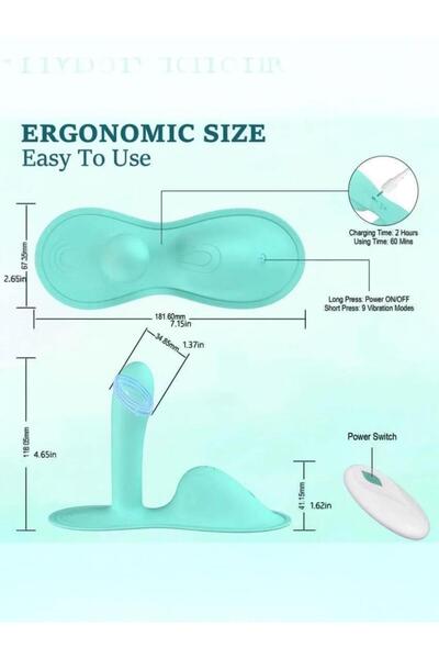 OEM Set Vibrator Portabil, Vibrator Tip Sezut, Cu Design Ergonomic Si Forma Curba, Stimulare Multipla. + Set Prezervative