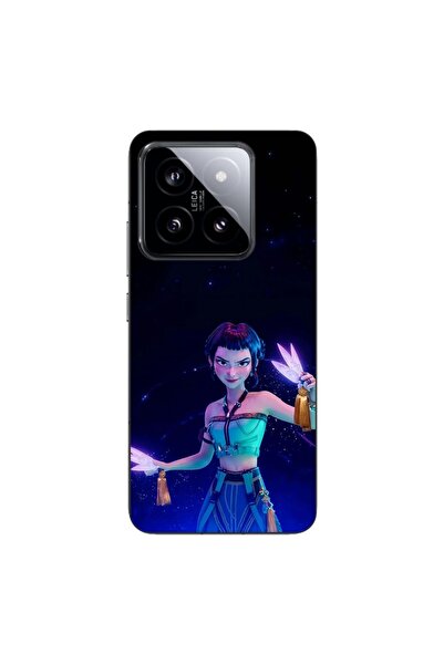 OEM Husa compatibila cu Xiaomi 14 Silicon Gel Tpu Model KPop Demon Hunters Zoey