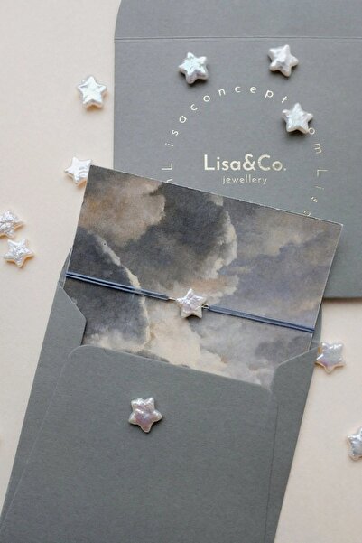Lisa&Co. Brățară Argint Star Pearl Argint placat cu rodiu / Violet deschis / ...