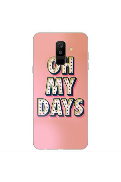 Other Samsung A6 Plus Oh my days Transparent Silicone TPU Θήκη