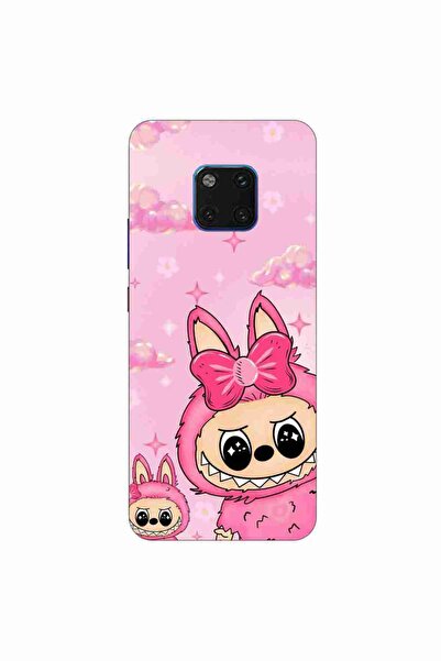 OEM Husa compatibila cu Huawei Mate 20 Pro Silicon Gel Tpu Model Labubu Pink ...