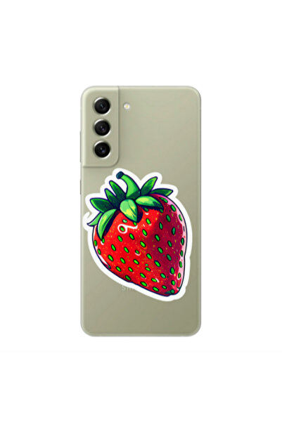 Other Samsung S22 Plus strawberry Transparent Silicone TPU Θήκη