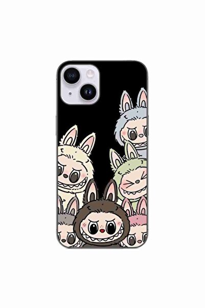 OEM Husa compatibila cu Apple iPhone 14 Silicon Gel Tpu Model Labubu Pattern ...