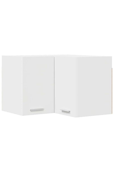 vidaxl Dulap suspendat cu depozitare Alb 57 x 57 x 40 cm Lemn compozit