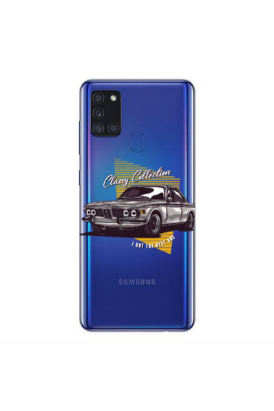 Other Samsung A21S Classy Collection Transparent Silicone TPU Θήκη
