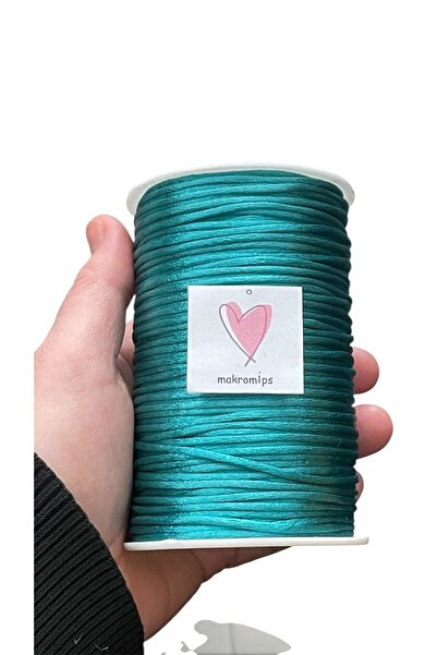 Makromİps 2 mm Thick Floch Cord 1 Spool (100 Yrd) Rat Tail Jewelry Bracelet E...