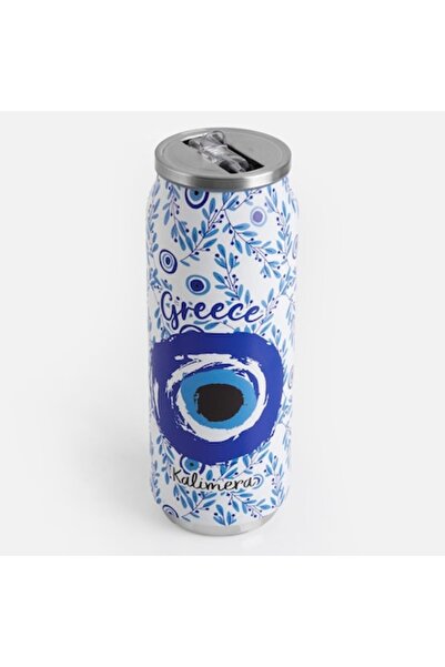 OEM Cană termos 3D Insula Greacă 450ML, design atractiv