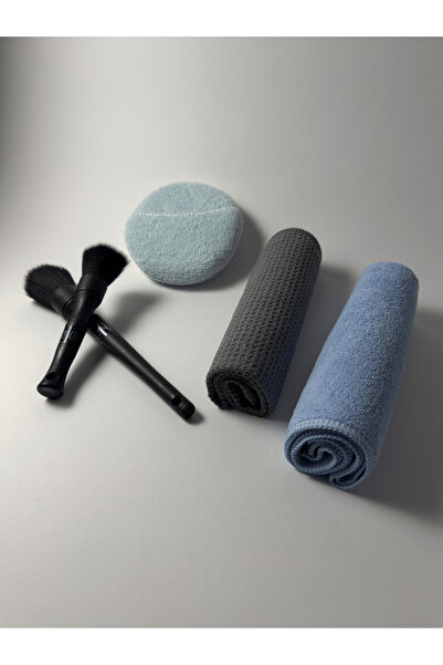 Zenova CleanPro – 2 Perii + Lavetă din microfibră + Lavetă pentru geamuri + A...