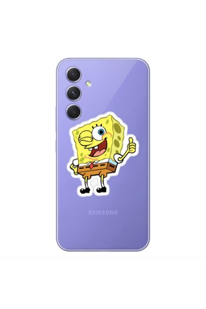 Other Samsung A35 spongebob2 Transparent Silicone TPU Θήκη