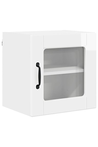 vidaxl Kitchen cabinet Glossy white 40 x 31 x 40 cm Composite wood