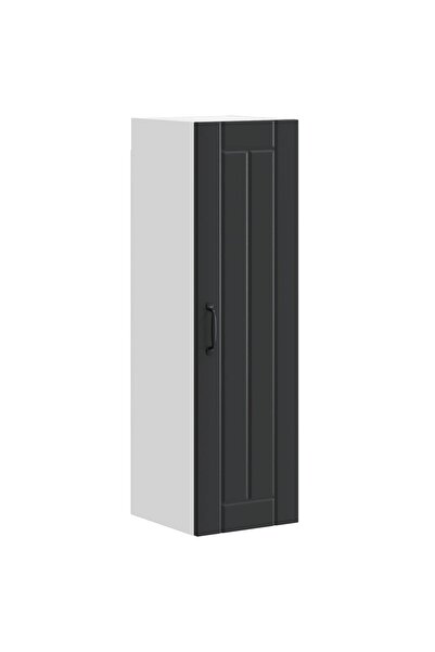 vidaxl Kitchen cabinet Black 30 x 31 x 100 cm Composite wood