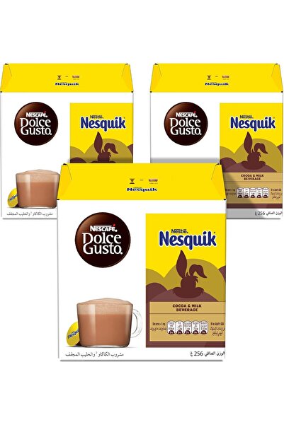 Nescafe كبسولات نسكافيه دولتشي غوستو للشوكولاتة الساخنة، 3 علب، 48 حصة
