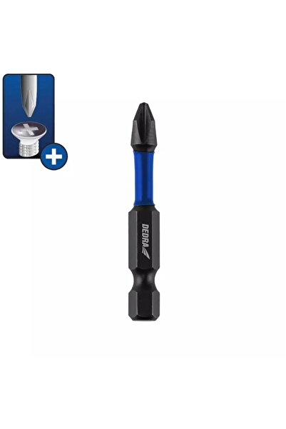 DEDRA EXIM Impact bits Phillips PH2x50mm, 2pcs