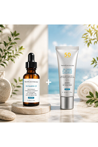 SkinCeuticals Silymarin CF-Oil Shield UV Defense SPF50 Yağlı Lekeli Ciltlere ...