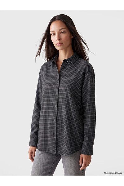 LC Waikiki Nevavm Plaid Women's Shirt with a Difference
