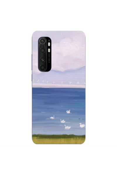 Other Xiaomi Mi Note 10 Lite Swan Lake Transparent Silicone TPU Θήκη