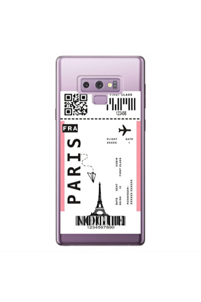 Other Samsung Note 9 Paris FRA Transparent Silicone TPU Θήκη