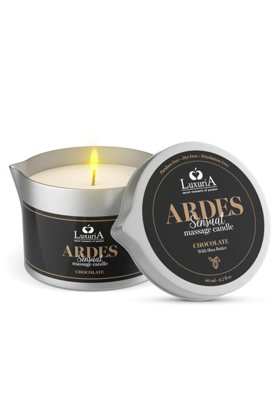 İntimateline Luxuria Ardes Massage Candle Cioccolato, 80ml - lumânare de masa...